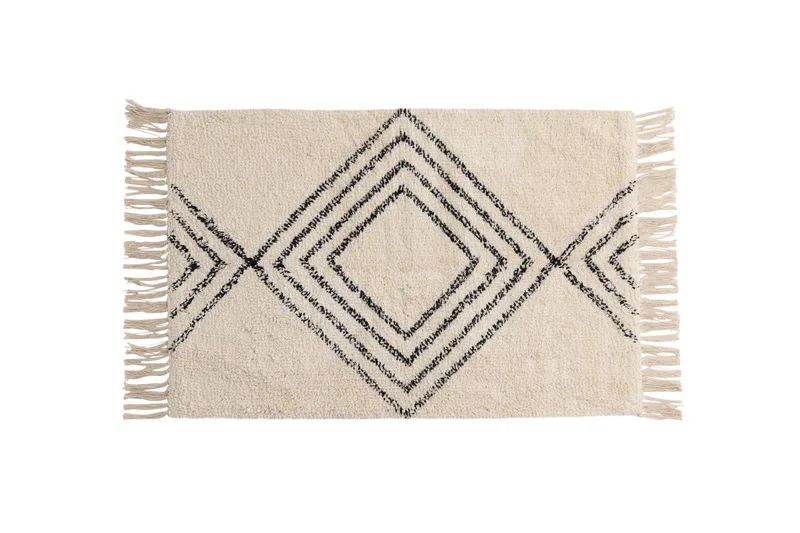 Love Badrumsmatta 50x80 cm, Vit