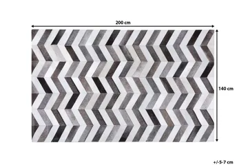 Aksaz Matta 140|200 cm - Grå - Textil & mattor - Matta - Fäll & skinnmatta - Koskinn