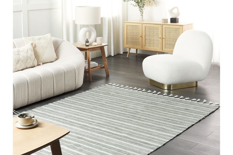 Bademli Ryamatta 140x200 cm - Grön - Textil & mattor - Matta - Flatvävd matta