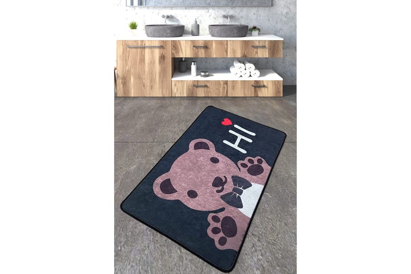 Badrumsmatta Berat 70x120 cm Rektangulär - Flerfärgad - Textil & mattor - Matta - Badrumsmatta