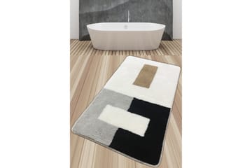 Badrumsmatta Jaswant 70x120 cm Rektangulär - Flerfärgad - Textil & mattor - Matta - Badrumsmatta