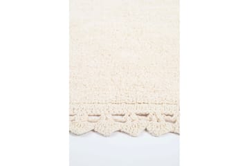 Badrumsmatta Naushi 60x90 cm Rektangulär - Creme - Textil & mattor - Matta - Badrumsmatta