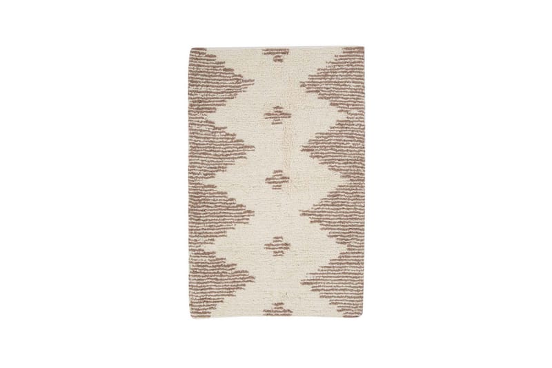 Badrumsmatta Neetu 70x110 cm Rektangulär - Brun - Textil & mattor - Matta - Badrumsmatta