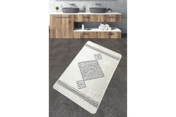 Badrumsmatta Niksiya 70x120 cm Rektangulär - Flerfärgad - Textil & mattor - Matta - Badrumsmatta