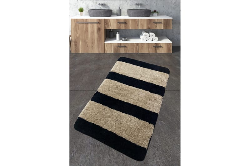 Badrumsmatta Nurjaha 70x120 cm Rektangulär - Flerfärgad - Textil & mattor - Matta - Badrumsmatta