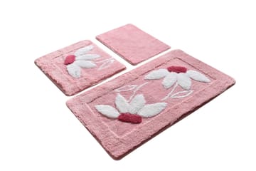 Badrumsmatta Siniinia 60x100 cm Rektangulär - Flerfärgad - Textil & mattor - Matta - Badrumsmatta