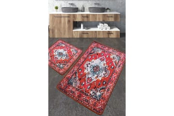 Badrumsmatta Vergale 60x100 cm Rektangulär - Blå - Textil & mattor - Matta - Badrumsmatta