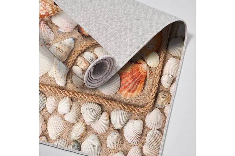 Badrumsmatta Pale 60x150 cm Rektangulär - Flerfärgad - Textil & mattor - Matta - Badrumsmatta
