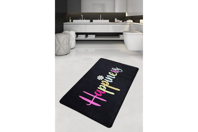 Badrumsmatta Parmar 80x100 cm Rektangulär - Flerfärgad - Textil & mattor - Matta - Badrumsmatta