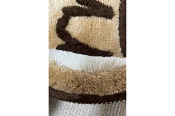Badrumsmatta Parkashi 70x100 cm Rektangulär - Brun - Textil & mattor - Matta - Badrumsmatta