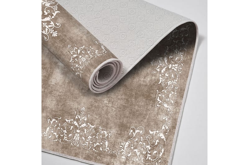 Badrumsmatta Panchuram 60x150 cm Rektangulär - Beige - Textil & mattor - Matta - Badrumsmatta