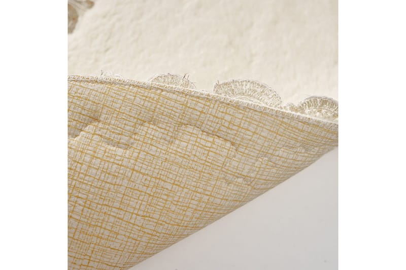 Badrumsmatta Pakhali 65x115 cm Rektangulär - Creme - Textil & mattor - Matta - Badrumsmatta