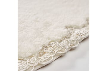 Badrumsmatta Pakhali 65x115 cm Rektangulär - Creme - Textil & mattor - Matta - Badrumsmatta