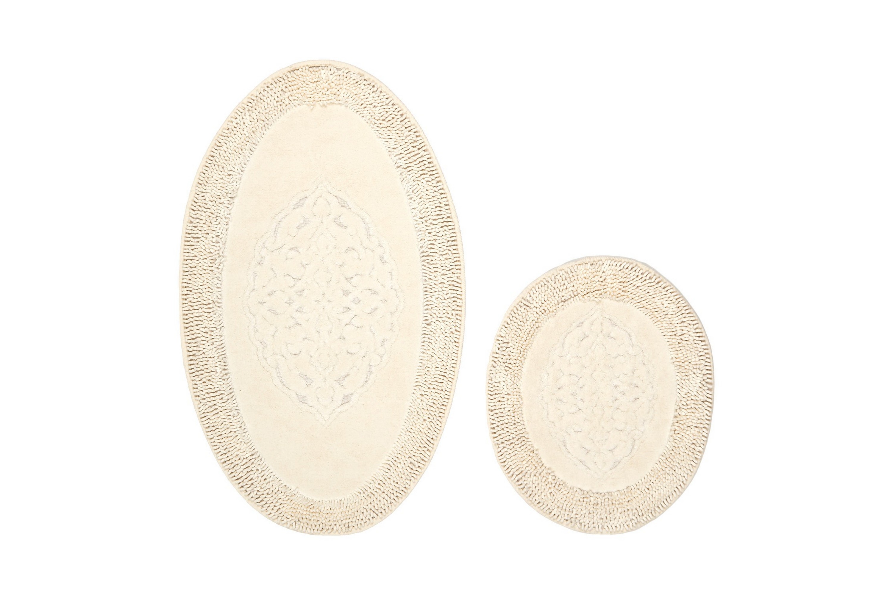 Badrumsmatta Param 60x100 cm Rektangulär Creme