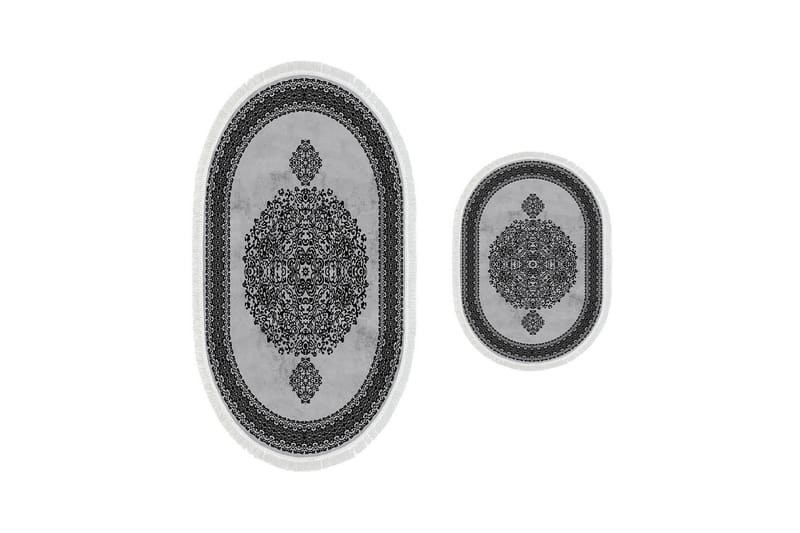 Badrumsmatta Panchma 60x150 cm Rektangulär - Grå - Textil & mattor - Matta - Badrumsmatta