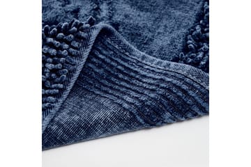 Badrumsmatta Papuu 60x100 cm Rektangulär - Mörkblå - Textil & mattor - Matta - Badrumsmatta
