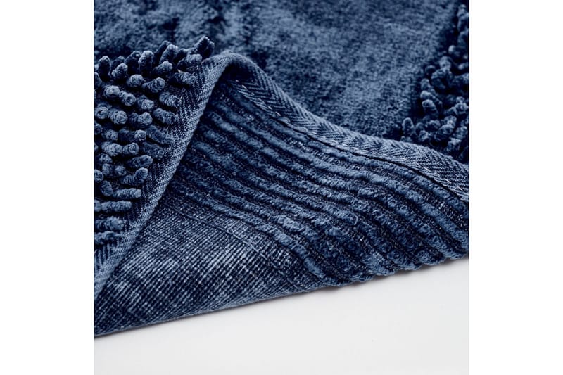 Badrumsmatta Papuu 60x100 cm Rektangulär - Mörkblå - Textil & mattor - Matta - Badrumsmatta