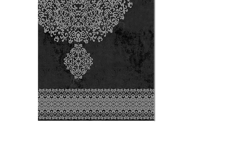 Badrumsmatta Panchu 60x150 cm Rektangulär - Svart - Badrumstextil - Badrumsmatta