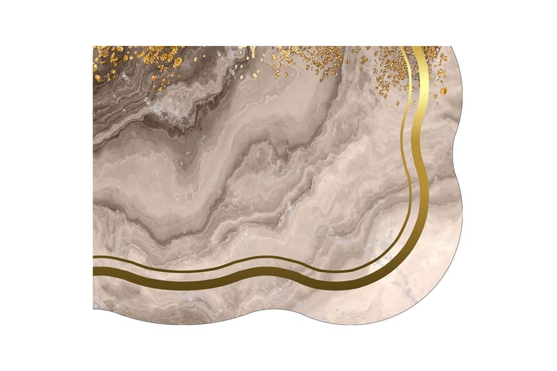 Badrumsmatta Parminder 60x100 cm Rektangulär - Creme - Textil & mattor - Matta - Badrumsmatta