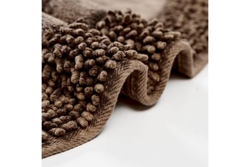 Badrumsmatta Parmood Badrumsmatta 60x100 cm Rektangulär Brun - Textil & mattor - Matta - Badrumsmatta
