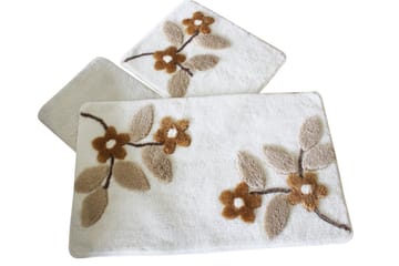 Chilai Home by Alessia Badmatta Set om 3 - Multi - Textil & mattor - Matta - Badrumsmatta