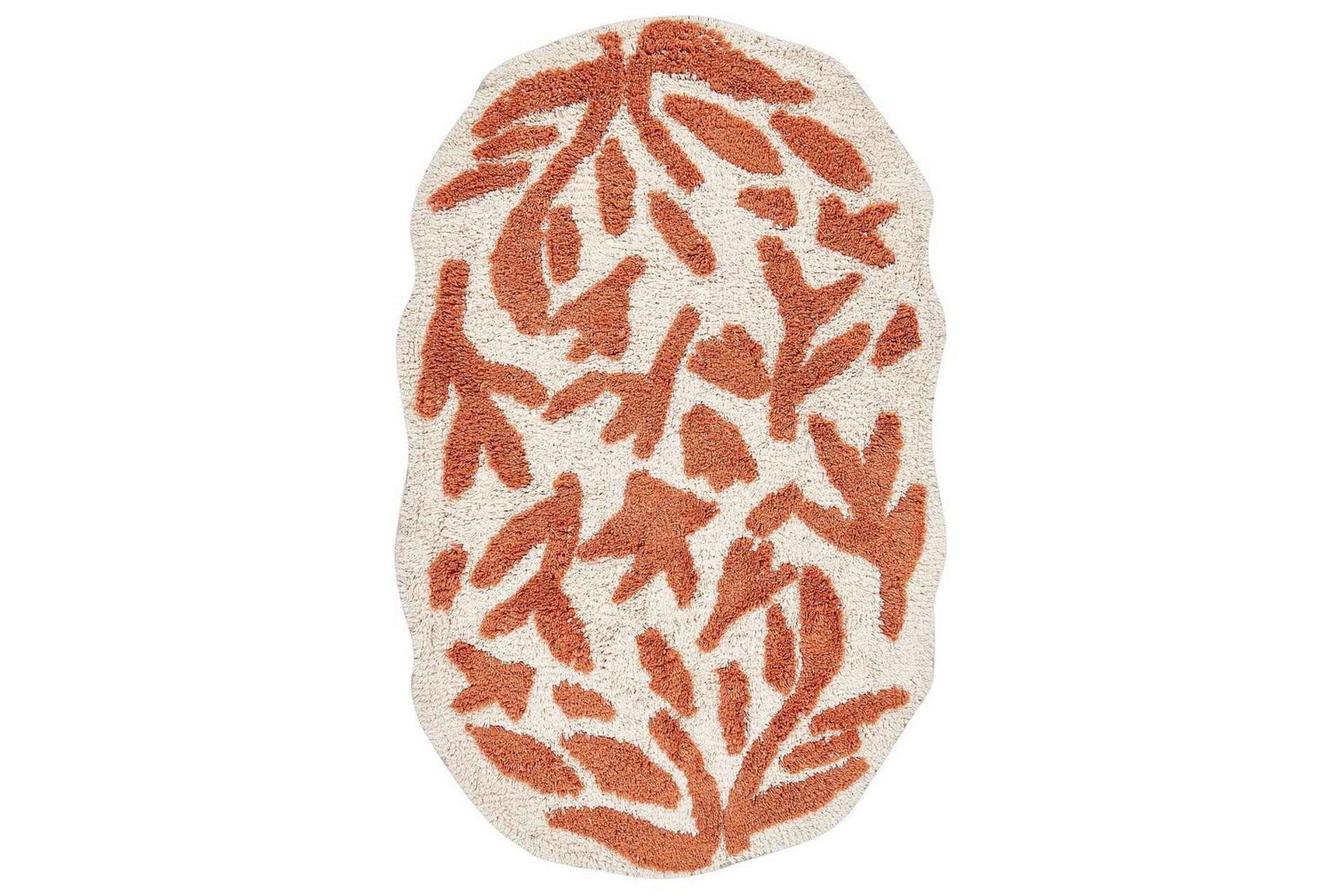 Badrumsmatta Derik - Beige, Orange