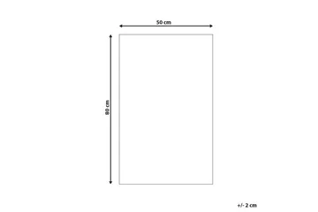 Badrumsmatta Esme - Beige, orange, gul, röd - Textil & mattor - Matta - Badrumsmatta