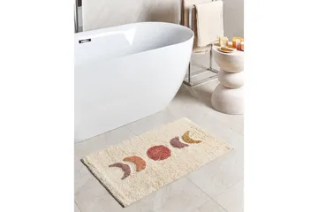 Badrumsmatta Esme - Beige, orange, gul, röd - Textil & mattor - Matta - Badrumsmatta