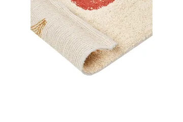 Badrumsmatta Esme - Beige, orange, gul, röd - Textil & mattor - Matta - Badrumsmatta