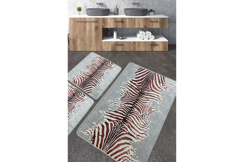 Jamir Badrumsmatta 60x100 cm Rektangulär, Flerfärgad