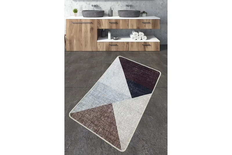 Jangu Badrumsmatta 70x120 cm Rektangulär, Beige