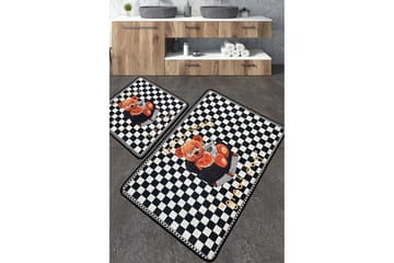 Nibha Badrumsmatta 60x100 cm Rektangulär - Flerfärgad - Textil & mattor - Matta - Badrumsmatta