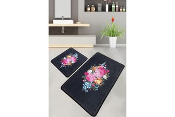 Nichatar Badrumsmatta 60x100 cm Rektangulär - Flerfärgad - Textil & mattor - Matta - Badrumsmatta