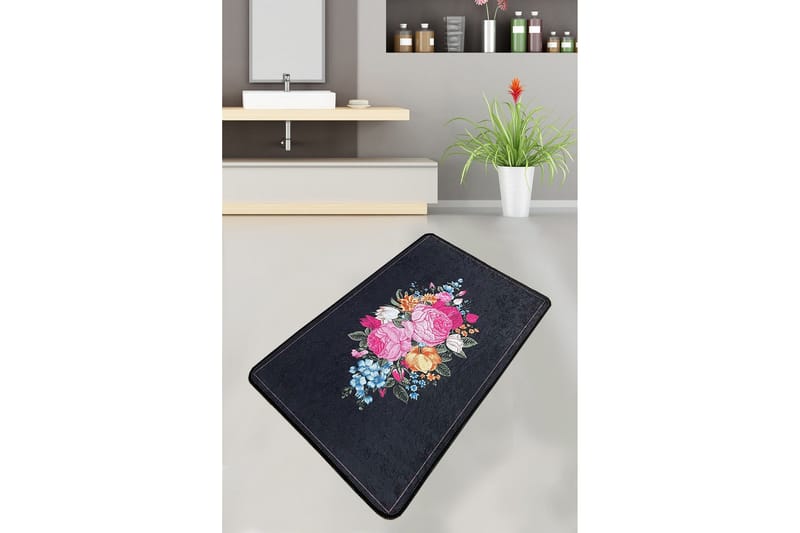 Nichatar Badrumsmatta 70x120 cm Rektangulär, Flerfärgad