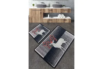 Nicholson Badrumsmatta 60x100 cm Rektangulär - Flerfärgad - Textil & mattor - Matta - Badrumsmatta