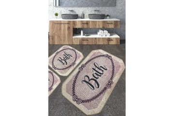 Nikawiy Badrumsmatta 60x100 cm Rektangulär - Flerfärgad - Textil & mattor - Matta - Badrumsmatta