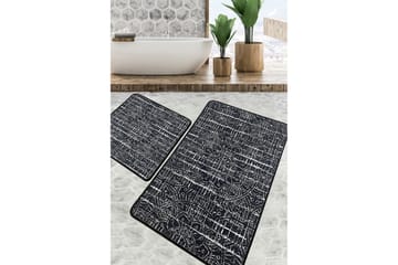 Nikkam Badrumsmatta 60x100 cm Rektangulär - Flerfärgad - Textil & mattor - Matta - Badrumsmatta