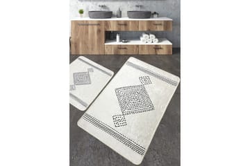 Niksiya Badrumsmatta 60x100 cm Rektangulär - Flerfärgad - Textil & mattor - Matta - Badrumsmatta