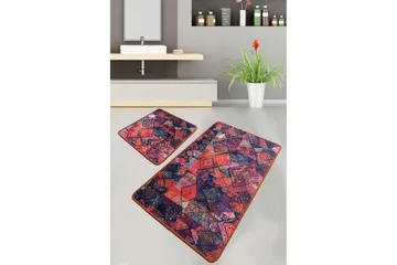 Nilam Badrumsmatta 60x100 cm Rektangulär - Flerfärgad - Textil & mattor - Matta - Badrumsmatta