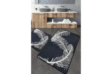 Nilesh Badrumsmatta 60x100 cm Rektangulär - Flerfärgad - Textil & mattor - Matta - Badrumsmatta