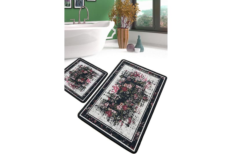 Nilofar Badrumsmatta 60x100 cm Rektangulär, Flerfärgad