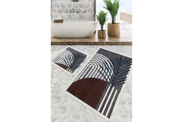 Nimesh Badrumsmatta 60x100 cm Rektangulär - Flerfärgad - Textil & mattor - Matta - Badrumsmatta