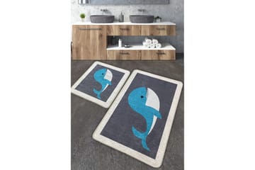 Nusrant Badrumsmatta 60x100 cm Rektangulär - Flerfärgad - Textil & mattor - Matta - Badrumsmatta