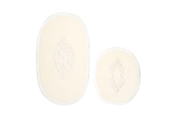 Palak Badrumsmatta 65x115 cm Rektangulär - Creme - Textil & mattor - Matta - Badrumsmatta