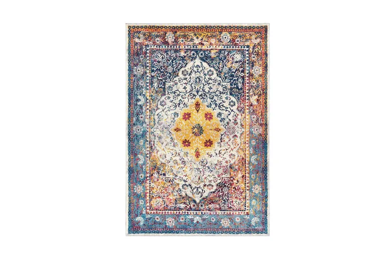 Pallvi Badrumsmatta 60x150 cm Rektangulär - Flerfärgad - Textil & mattor - Matta - Badrumsmatta