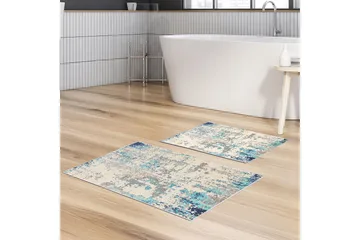 Panchi Badrumsmatta 60x150 cm Rektangulär - Flerfärgad - Textil & mattor - Matta - Badrumsmatta