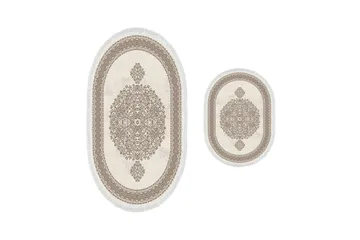 Panchma Badrumsmatta 60x150 cm Rektangulär - Brun - Textil & mattor - Matta - Badrumsmatta