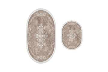 Panchoo Badrumsmatta 60x150 cm Rektangulär - Beige - Textil & mattor - Matta - Badrumsmatta