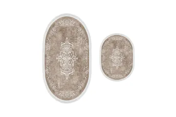 Panchoo Badrumsmatta 60x150 cm Rektangulär - Beige - Textil & mattor - Matta - Badrumsmatta