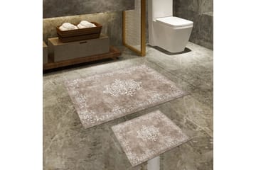 Panchuram Badrumsmatta 60x150 cm Rektangulär - Beige - Textil & mattor - Matta - Badrumsmatta